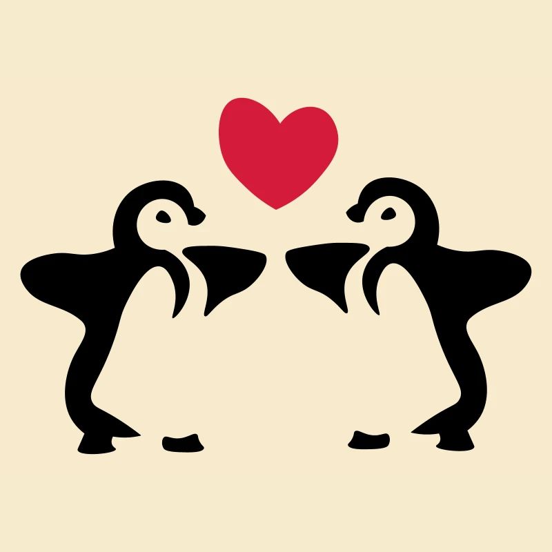 Frères et sœurs pingouin / jumeaux / idée cadeau