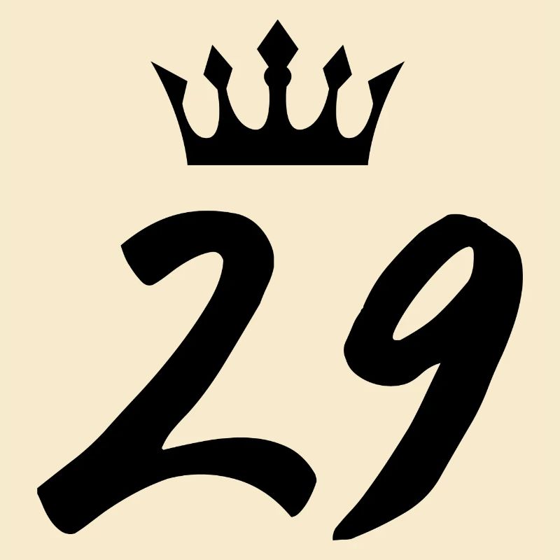 29 Zahl Krone