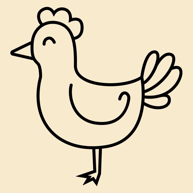 Chicken Comic Animal