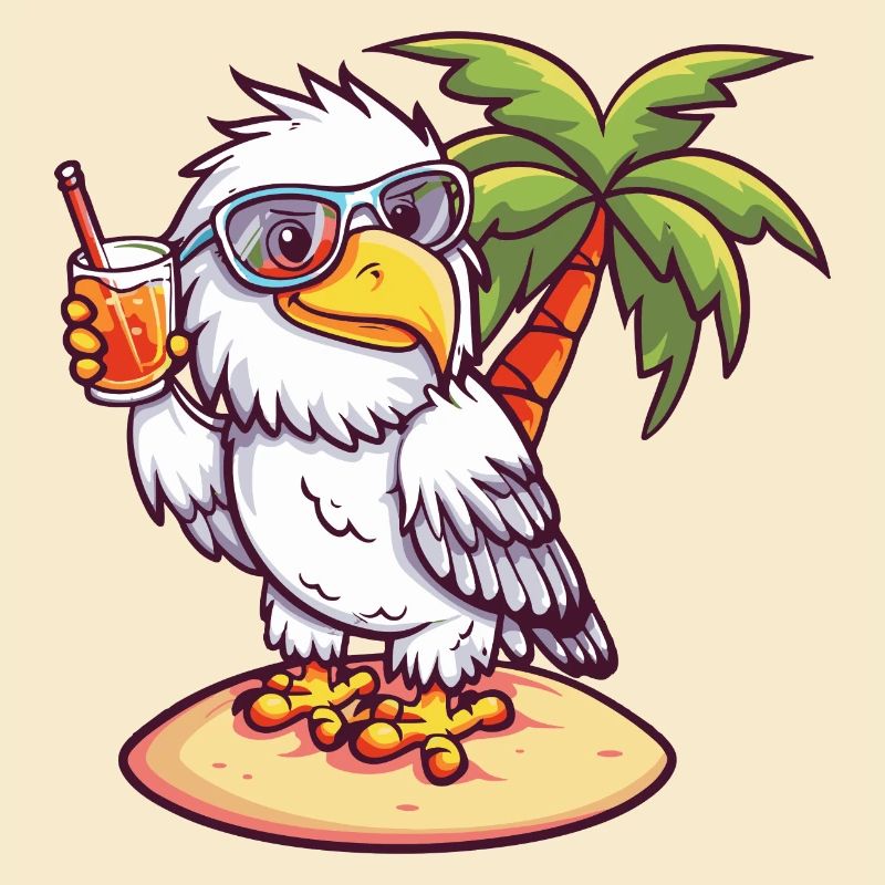 Vacances d’été à la plage Eagle