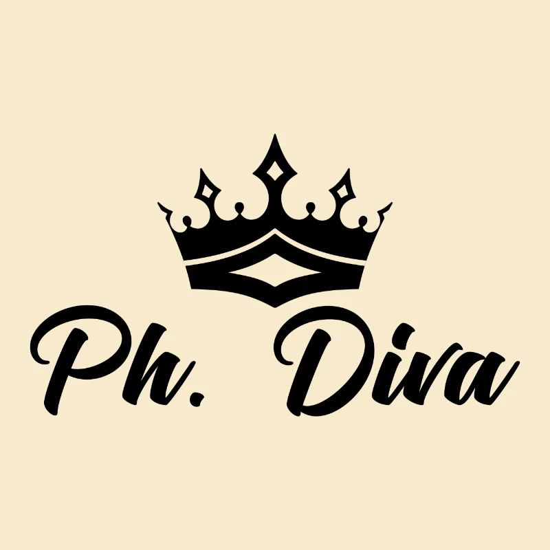 Phd Diva Krone Abschluss Geschenk