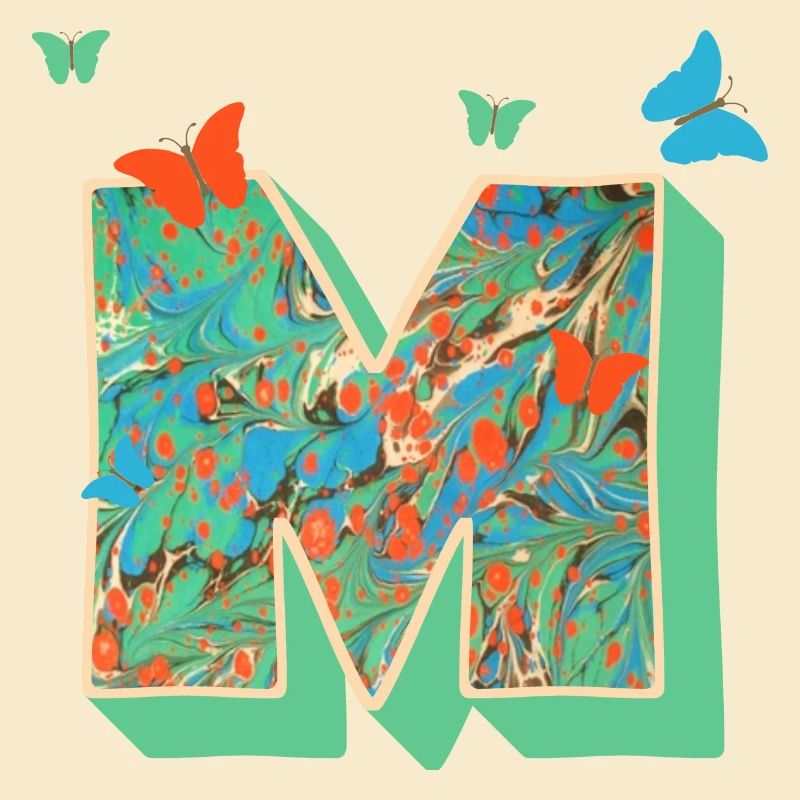 e 4 papillons m