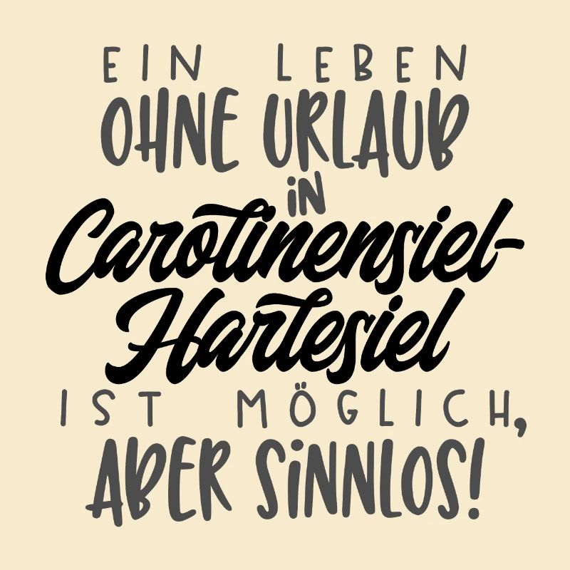Ein Leben ohne Urlaub (schwarz)