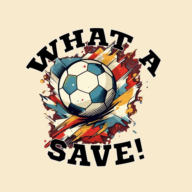 Fußball ball - What a Save!