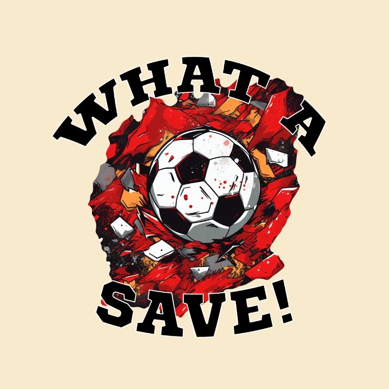 Soccer ball - What a Save!