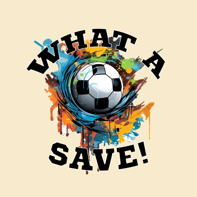 Fußball ball - What a Save!