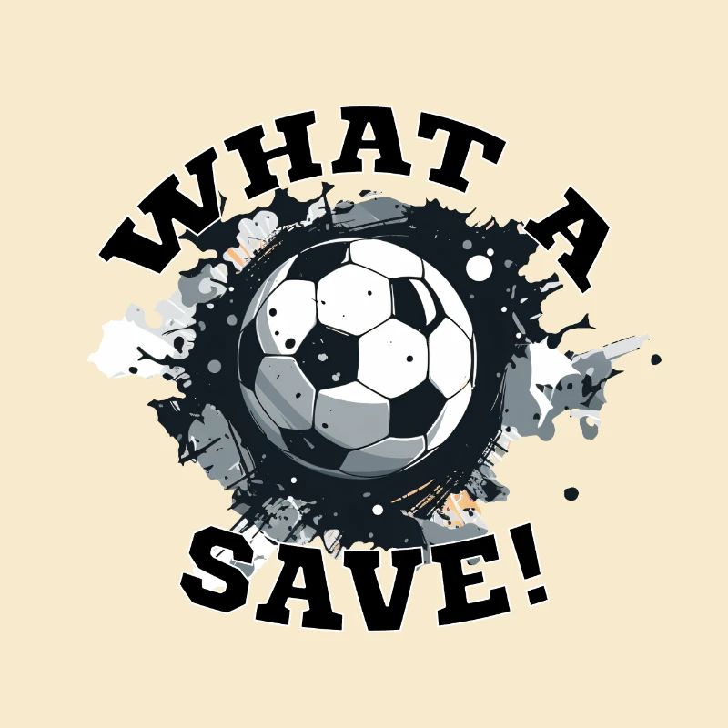 Fußball ball - What a Save!