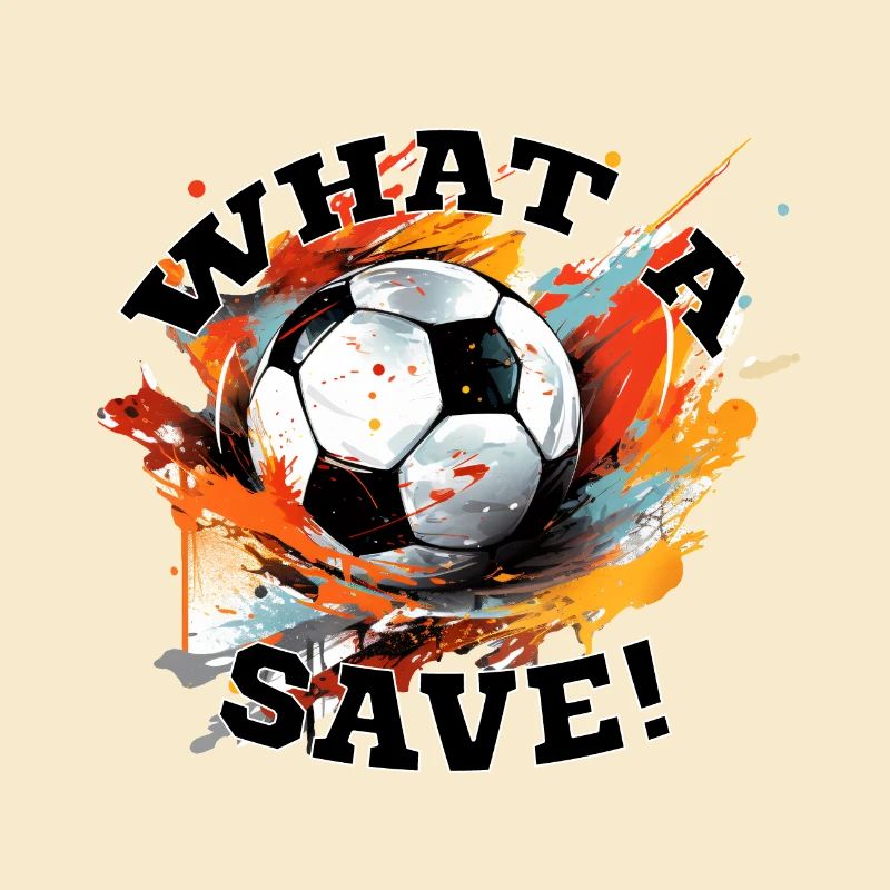 Fußball ball - What a Save!