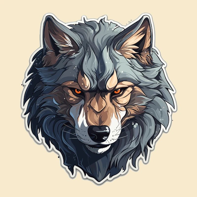 Wolf - Illustration