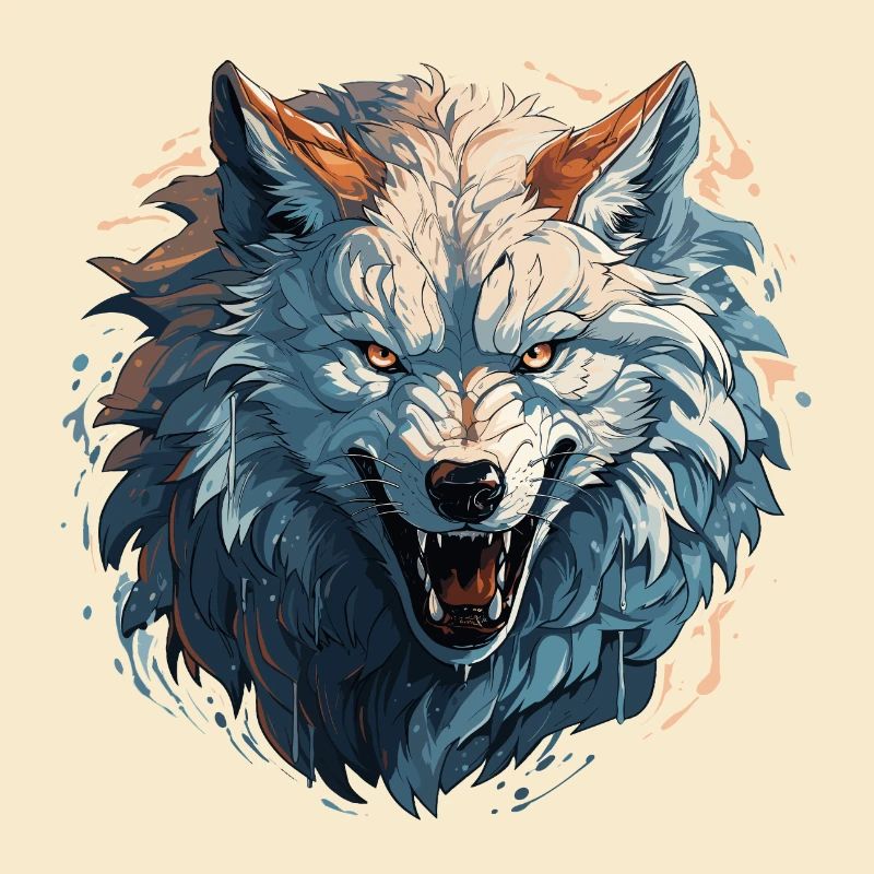 Wolf - Illustration