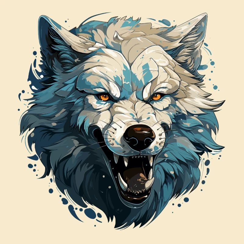 Wolf - Illustration