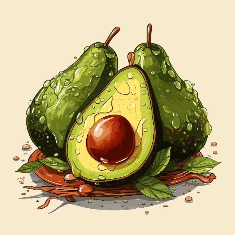 Avocado - Illustration