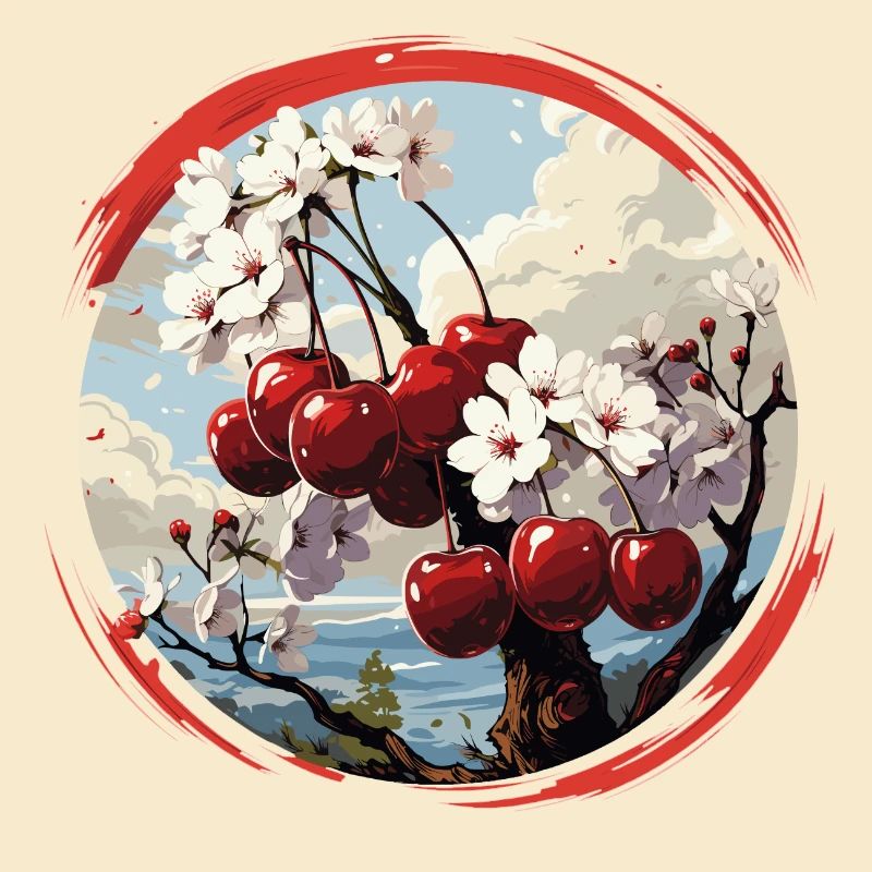 Kirsche - Illustration