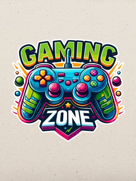 Gaming Zone - Controller Illustration