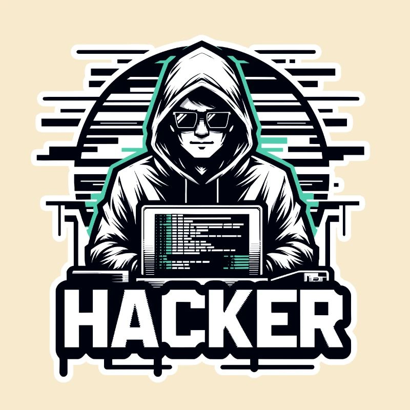 Hacker - Illustration