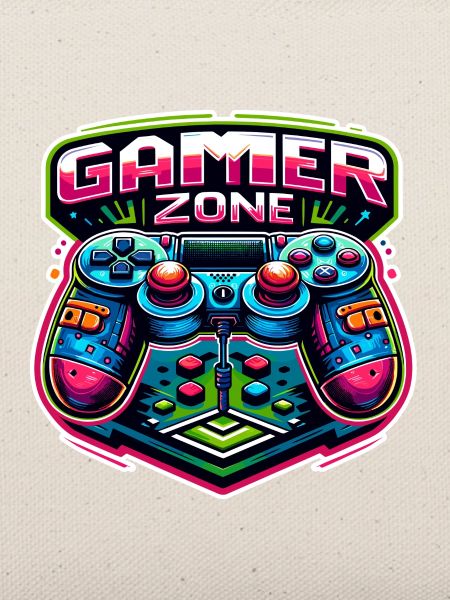 Gamer Zone - Controller Illustration