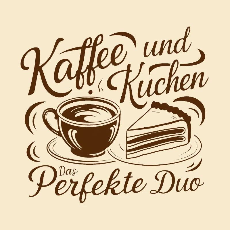 Kaffee und Kuchen – das perfekte Duo.
