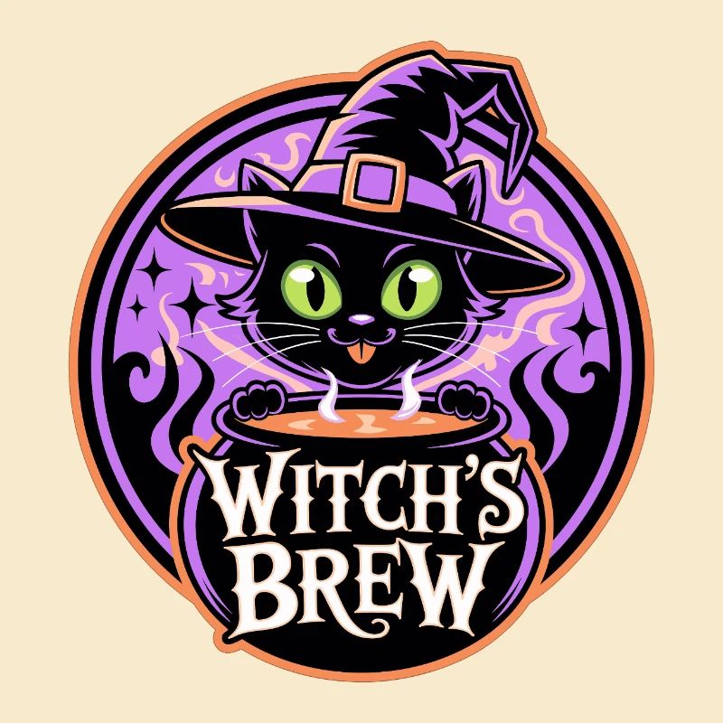 Witch's Brew – Mystic Witch Cat