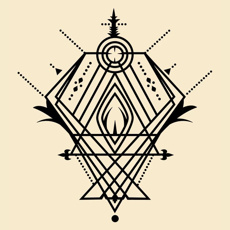 mystisches Ornament