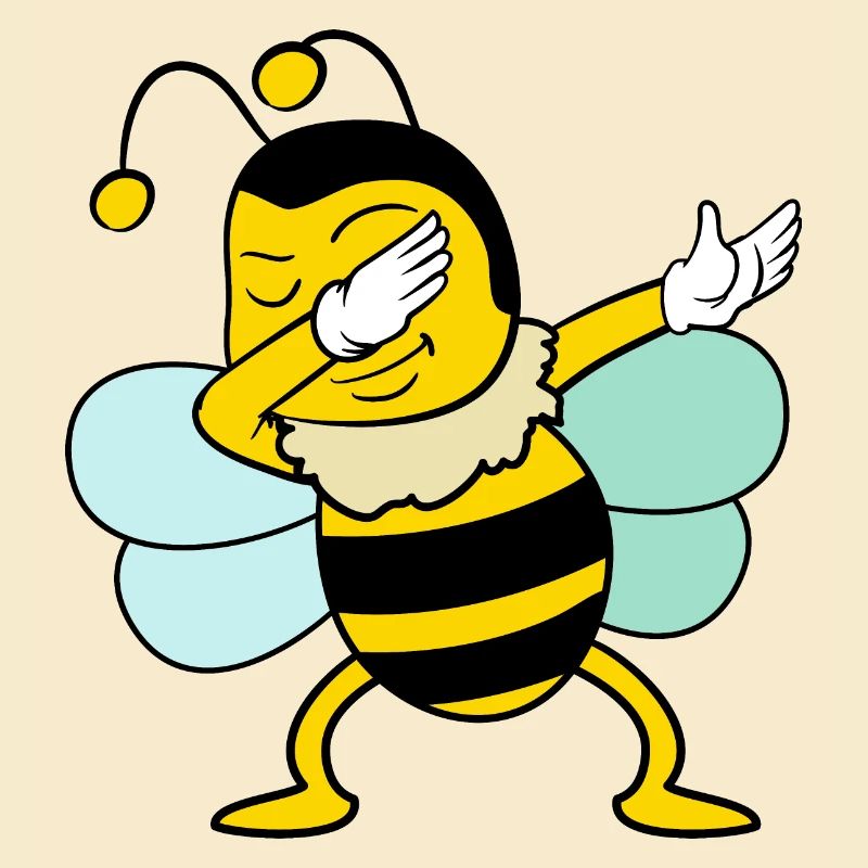 Dabbing Dab Bee