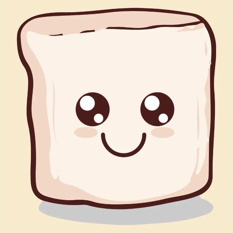 Kawaii Marshmallow | S'more | Camping