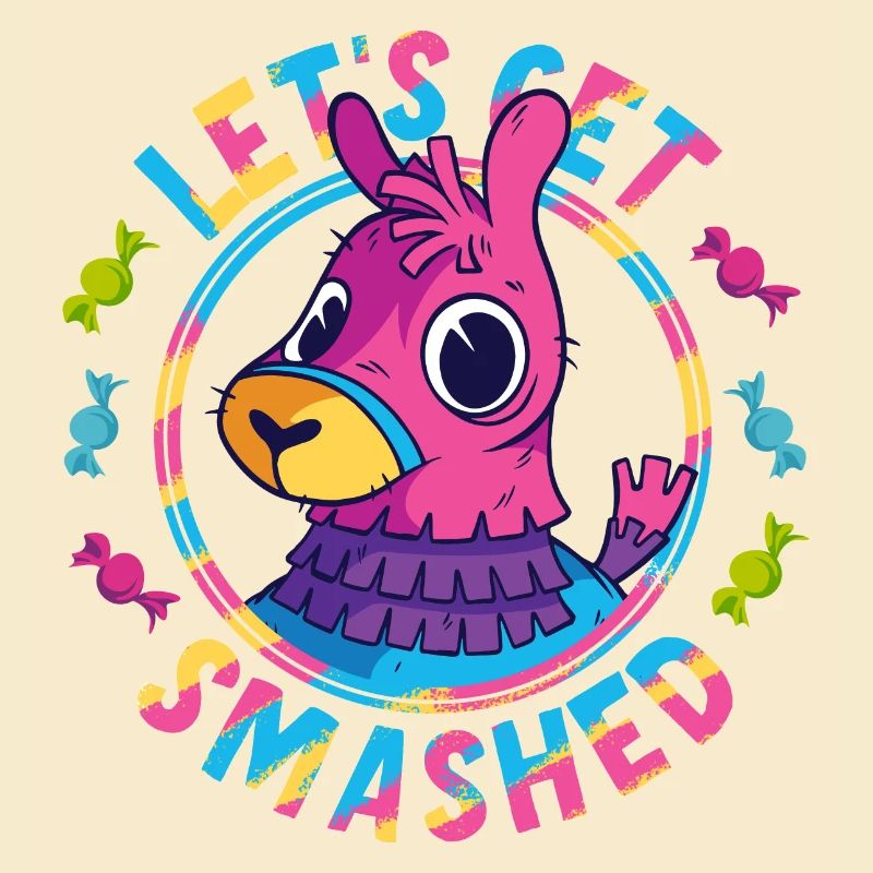 Let's Get Smashed Pinata