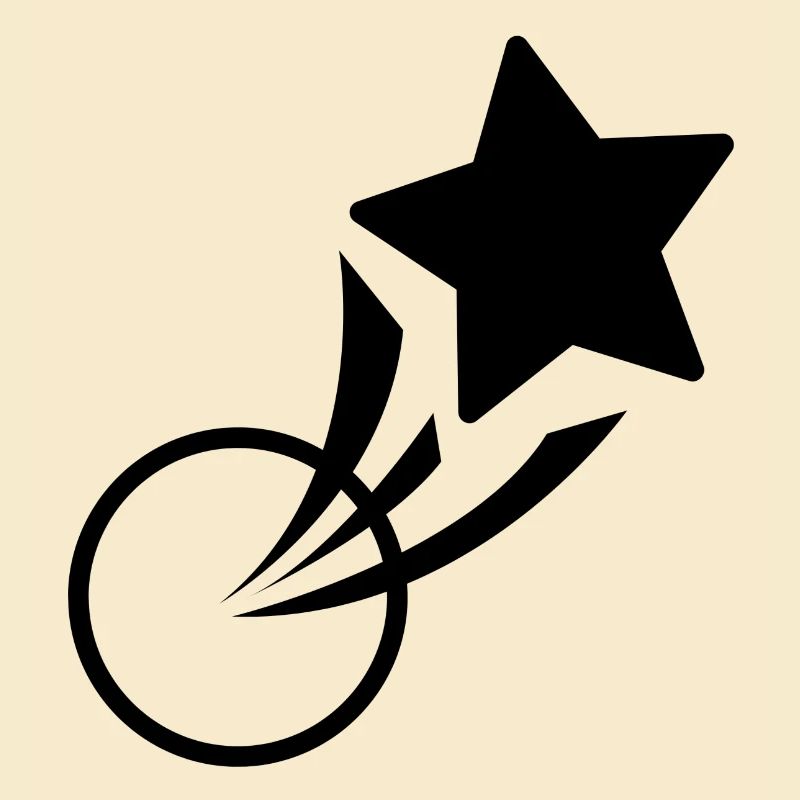 star, shooting star, comet, celestial body
