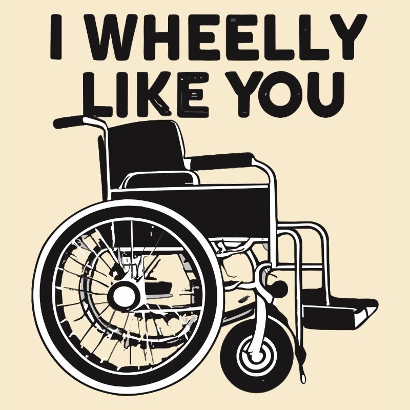 Rollstuhl Rollstuhlfahrer Geschenkidee