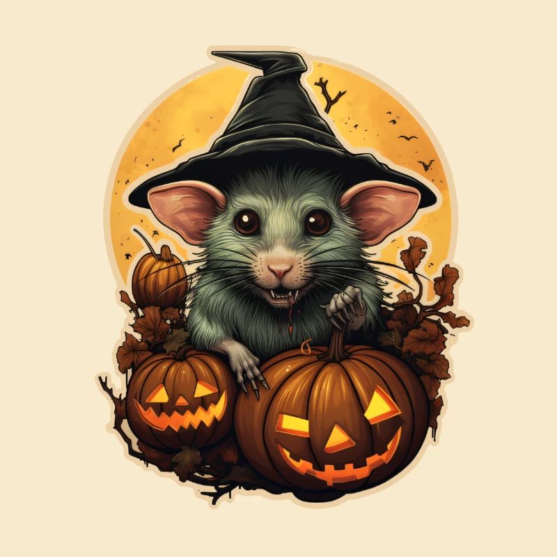 Halloween Ratte