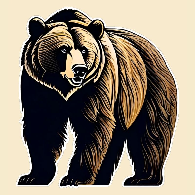 Stolzer Bär