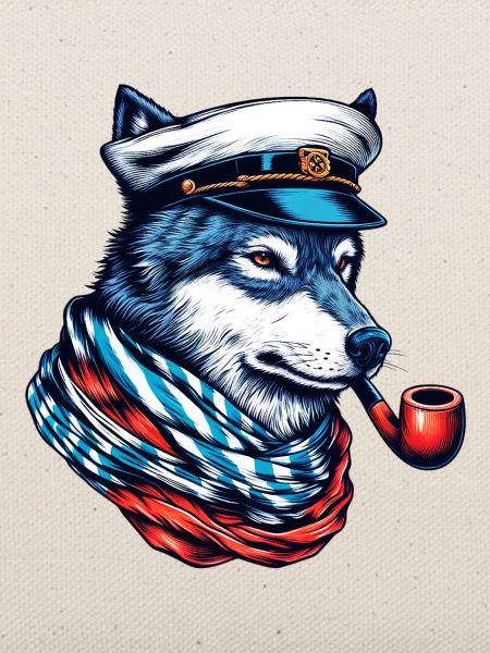 Seewolf Wolf Wölfe