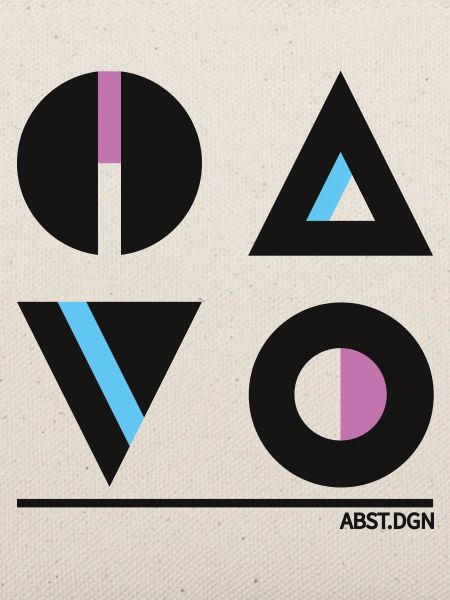 Abstrakte Geometrie Design - Stylische Mode