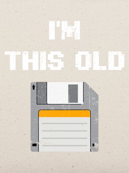 Retro Diskette Era T-Shirt