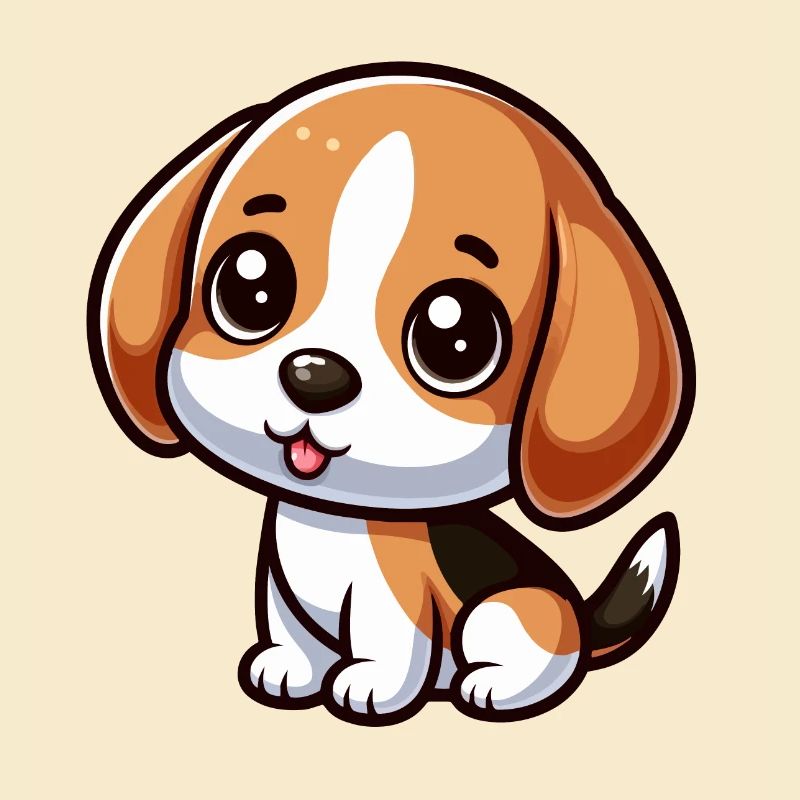 Chibi Beagle Hund
