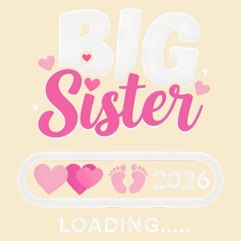 Große Schwester Loading 2026 | Ankündigung Shirt