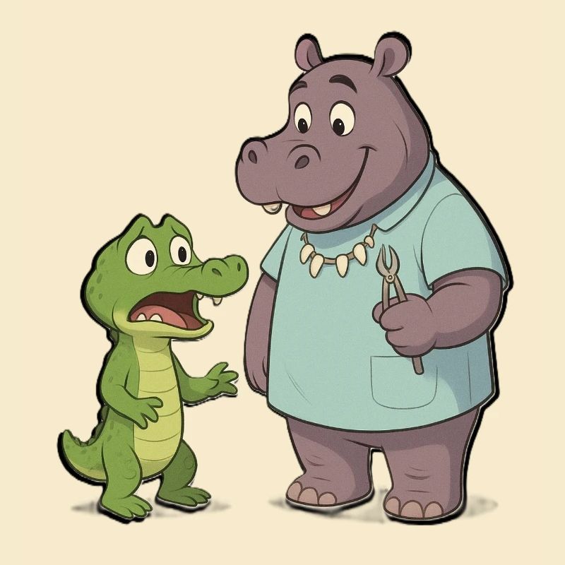 Hippo dentiste et Crocodile Aventure