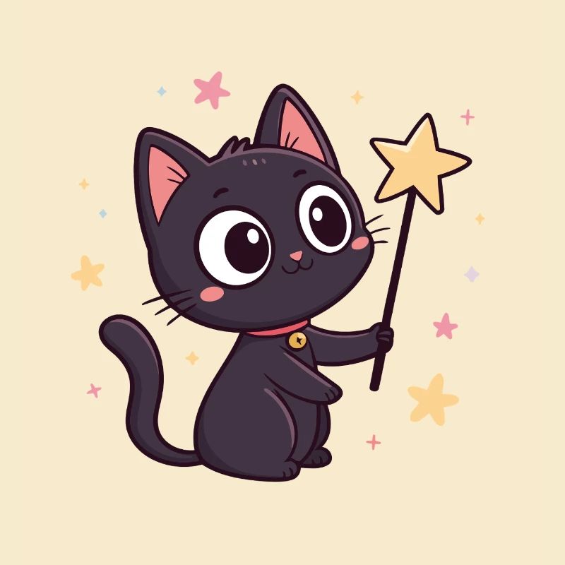 Magic Cat and Star