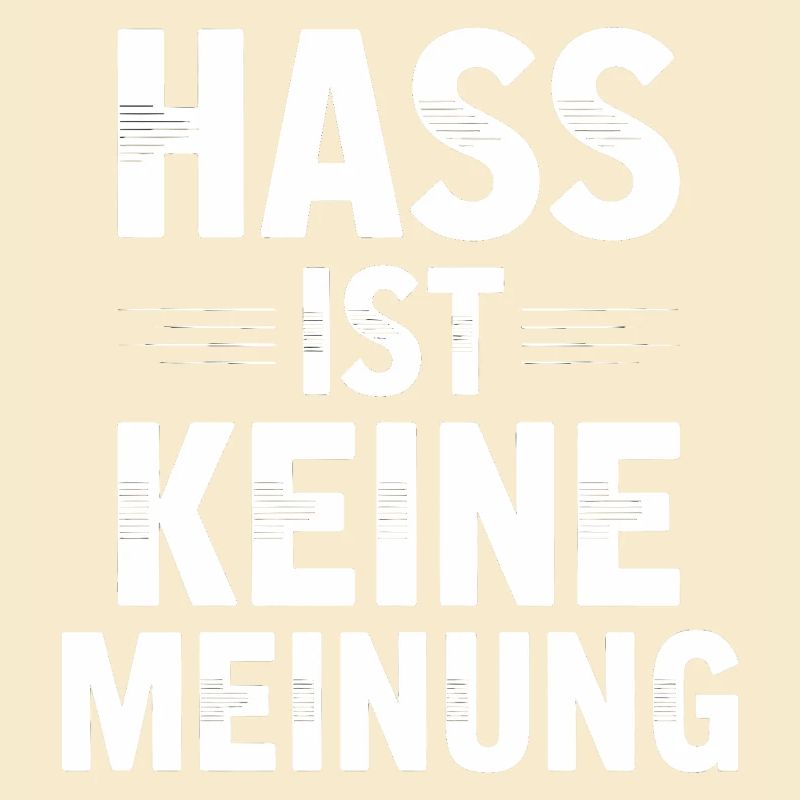 Hass ist keine Meinung - Antifa Tee
