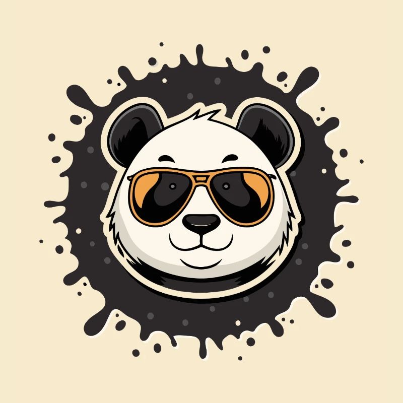 Panda Chic Gläser oranger Spritzer