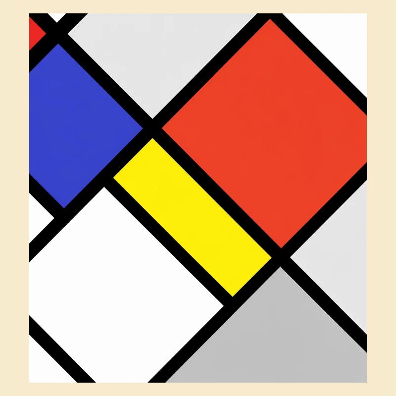 Mondrian Geometric Planes