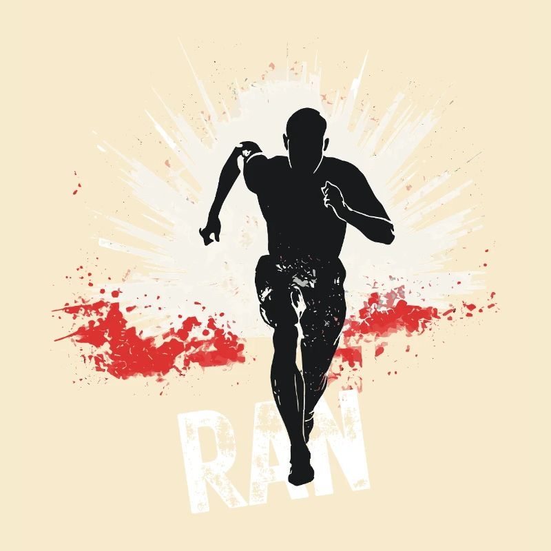 Running Jogging Runner Sprint Design