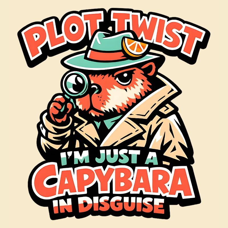 Plot Twist Capybara Detective