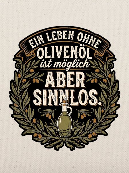 Olivenöl Liebhaber