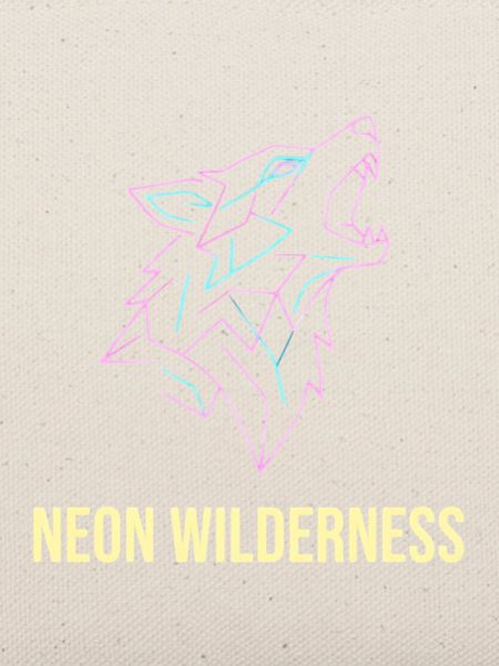 Wolf Neon Wilderness