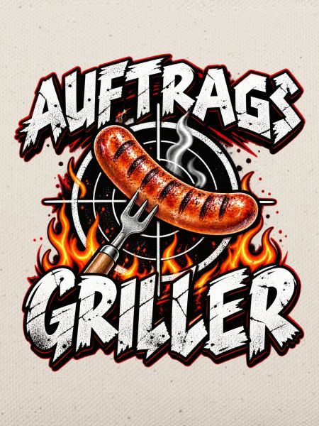 Auftragsgriller Feuer Wurst Action