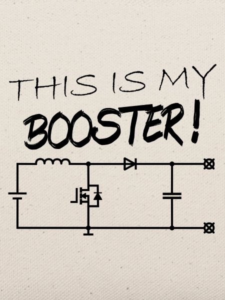 Schaltplan Booster Elektronik Hardware
