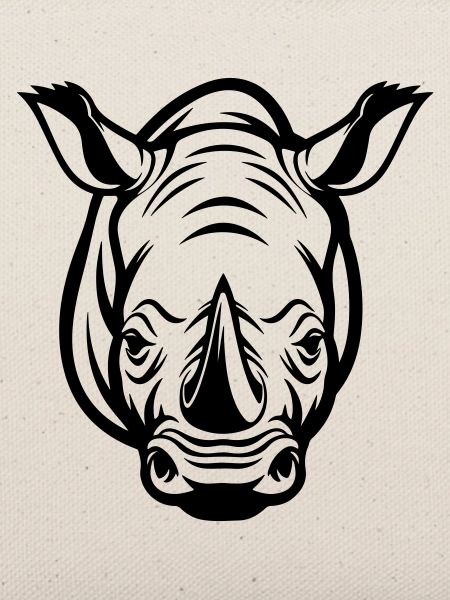 Nashorn Kopf