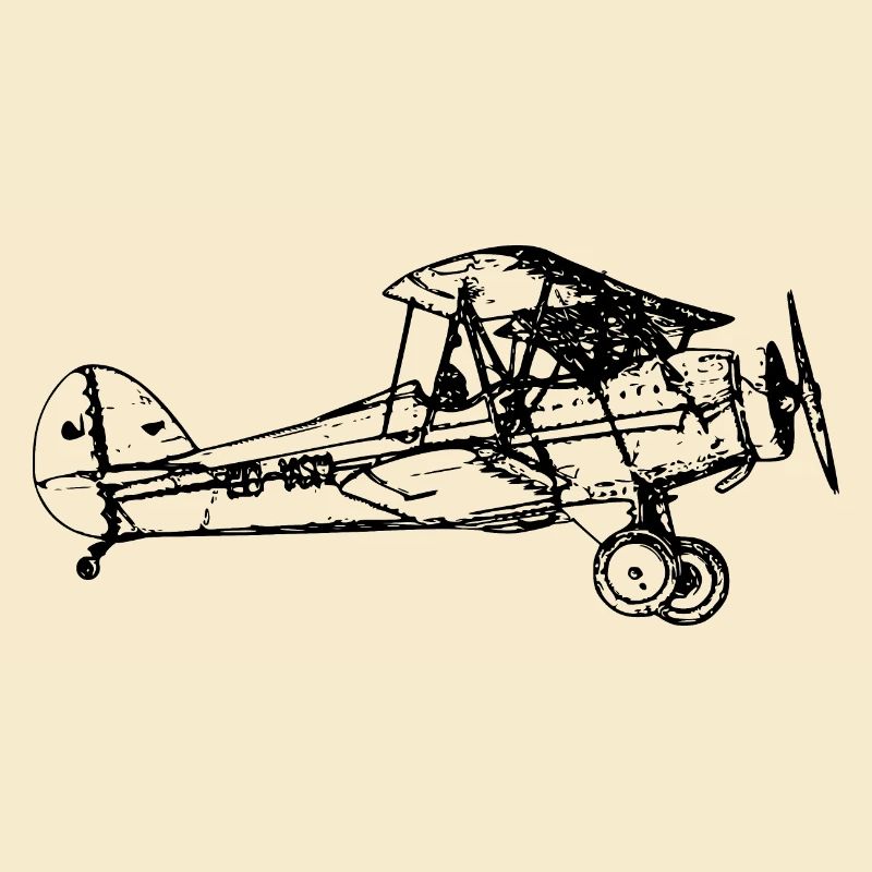 Flugzeug Doppeldecker