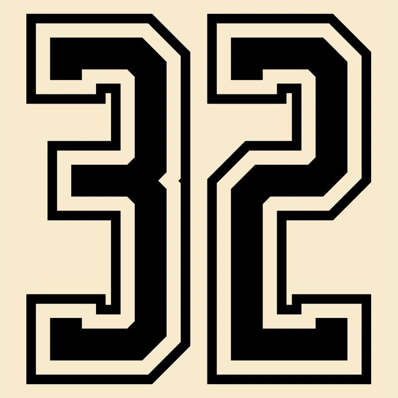 32 Numéro de numéro