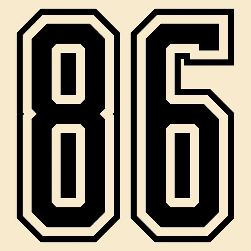 86 digit number